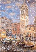 Maurice Prendergast Santa Maria Formosa Venice oil on canvas